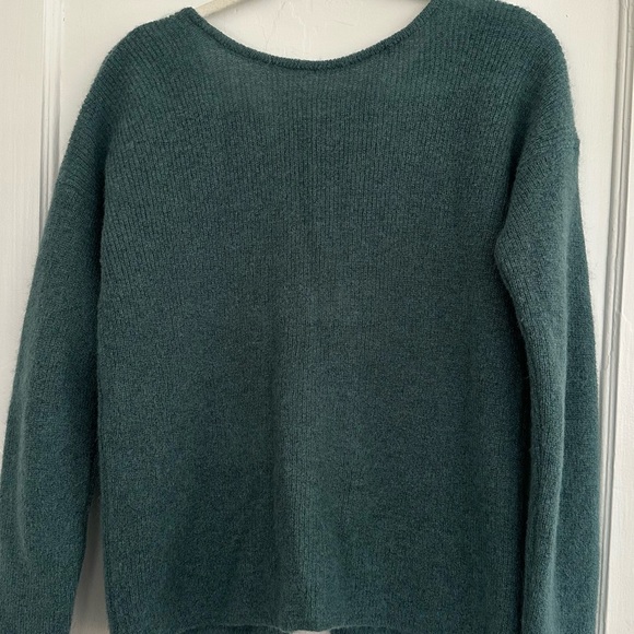 Sezane Gaspard Cardigan in sage - Picture 4 of 5